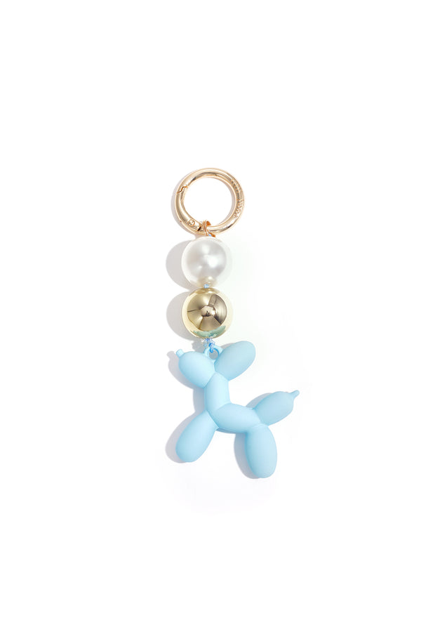 Porte-clés pour sac en forme de chien ballon
