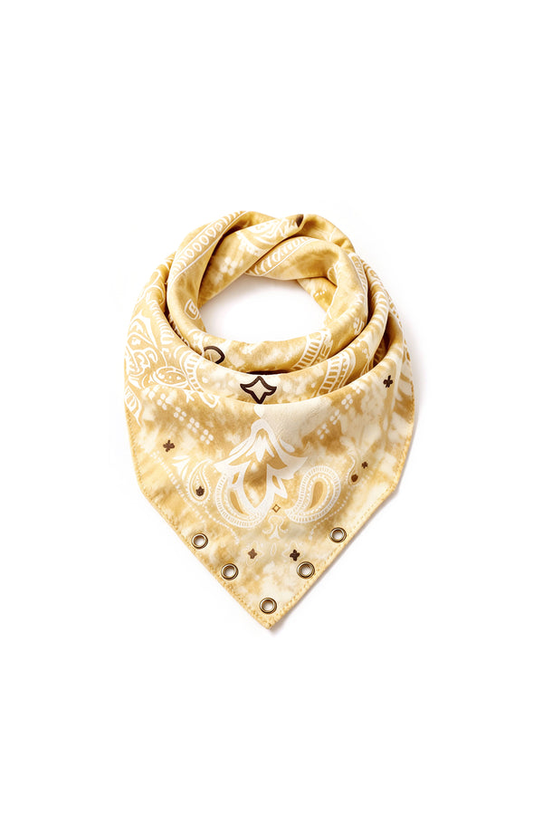 Carré de soie motif paisley