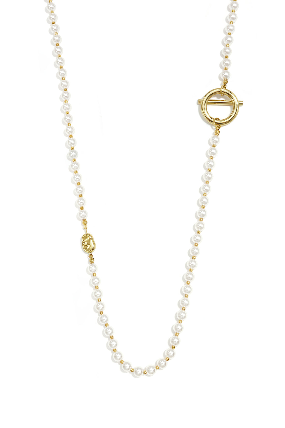 Collier longs en perles d'imitation, bijoux du