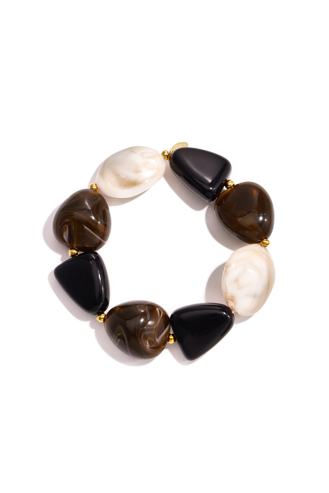 Bracelet en perless de forme irrégulière