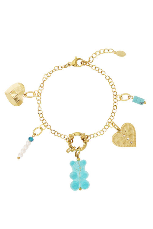 Bracelet DIY en forme d'ourson en gélatine – GIGI