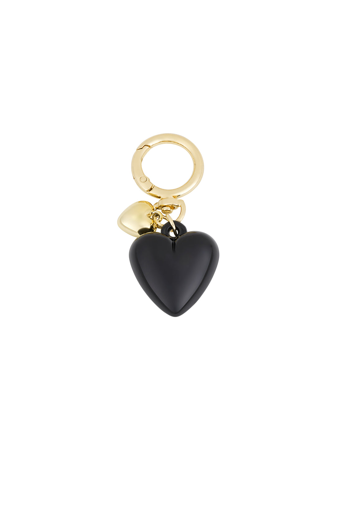 Pendentif double coeur