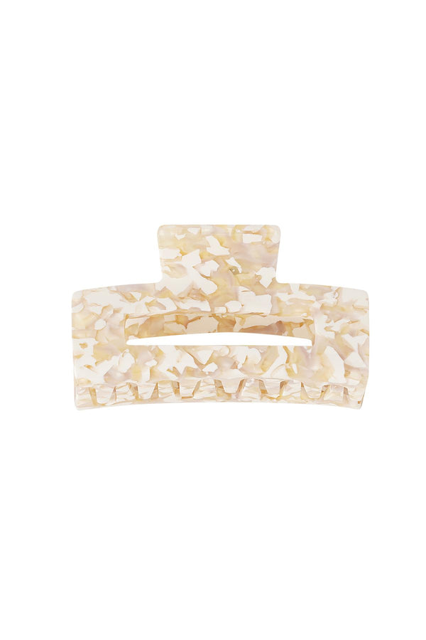 Barrette à cheveux avec imprimé Beige