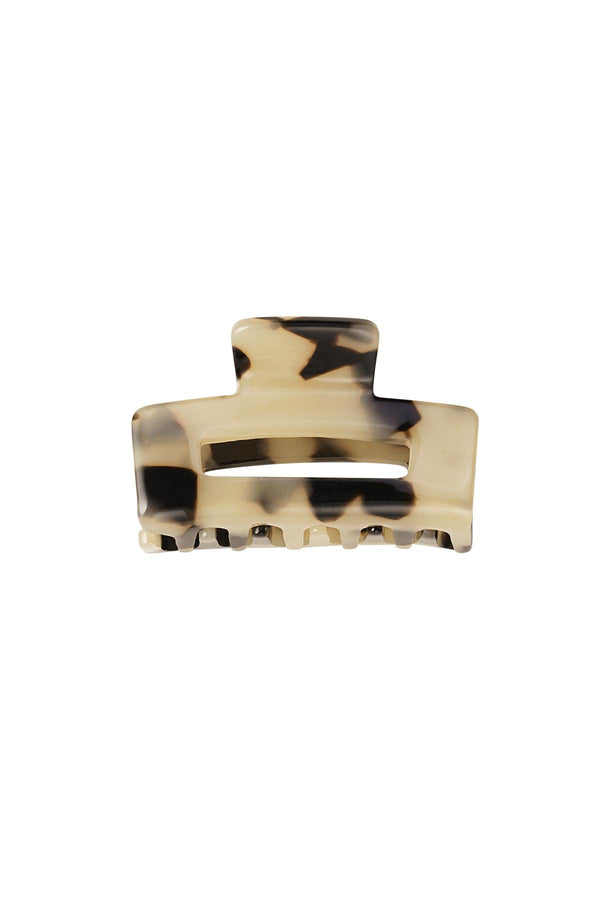 Barrette à cheveux carrée Beige