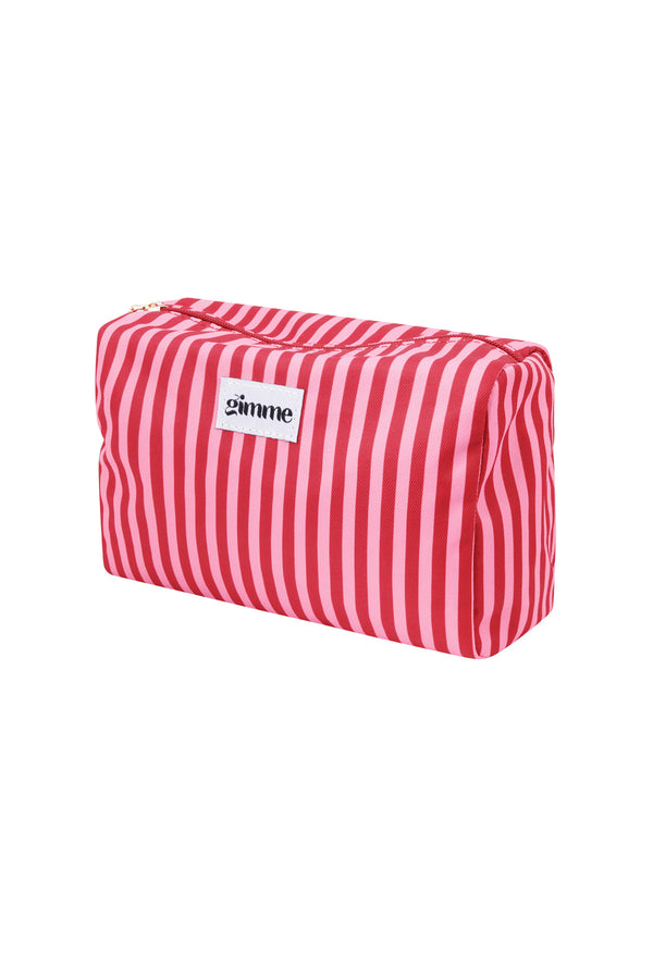 Trousse de maquillage petites rayures