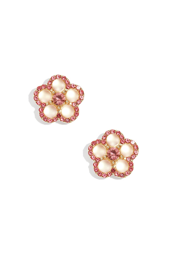Boutons de manchette, motif floral