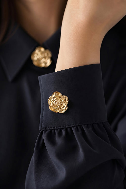 Boutons de manchette fleuris – GIGI