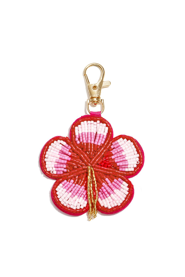 Breloques de sac Fleur Verre