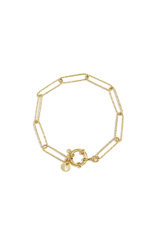 Bracelet avec fermoir avant et maillons longs – GIGI