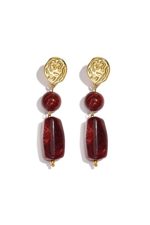 Boucles d'oreilles pendantes, perles – GIGI