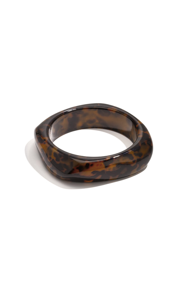 Bracelet à imprimé léopard