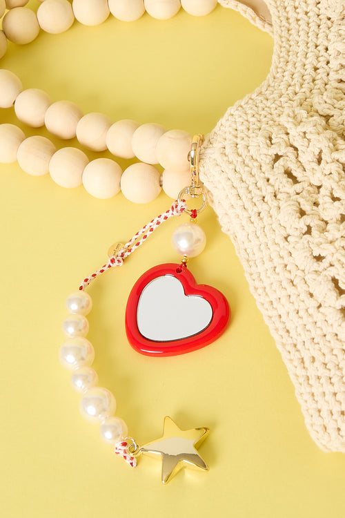 Boucles d'oreilles en forme de cœur serties de pierres – GIGI