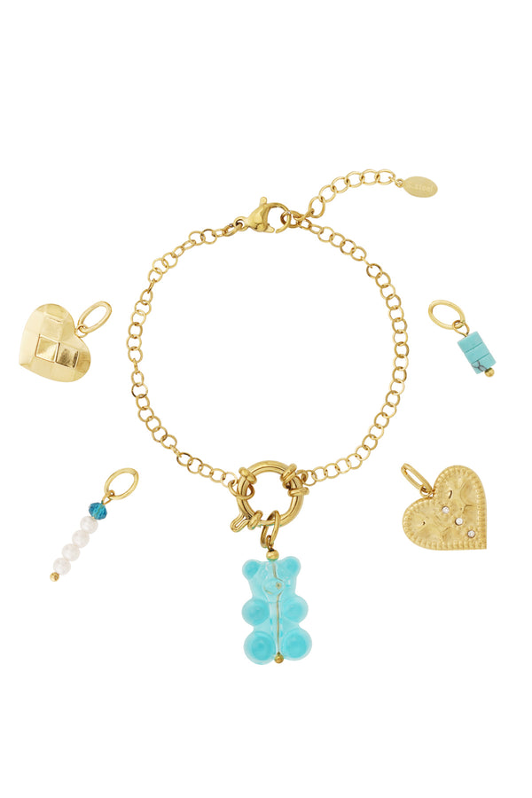 Bracelet DIY en forme d'ourson en gélatine